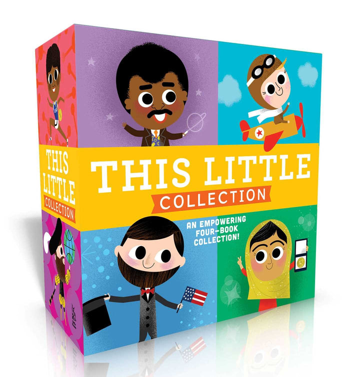 This Little Collection (Boxed Set): This Little President, This Little Explorer, This Little Trailblazer, This Little Scientist by Joan Holub - Board Book cover