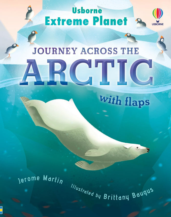 Usborne Books Extreme Planet Journey across the Arctic. by Jerome Martin - Board Book cover