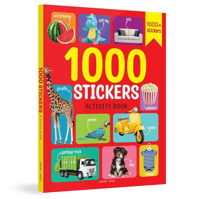 My First 1000 Stickers by Ana Sebastian - Paperback cover