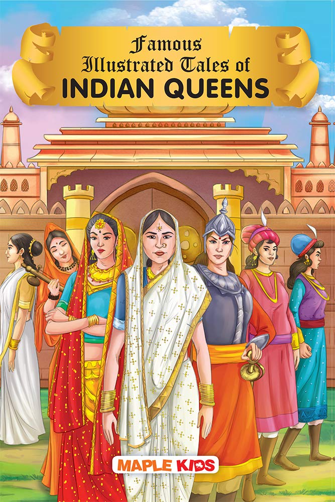 Tales of Indian Queens (Illustrated) - for Children by Maple Press - Paperback cover