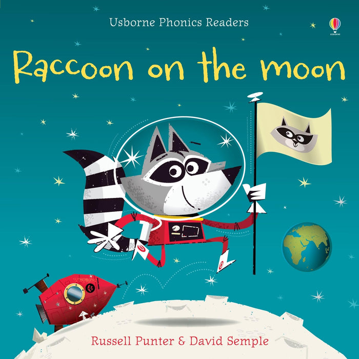 Raccoon On The Moon. Phonic Readers (Phonics Readers) by Russell Punter - Paperback cover