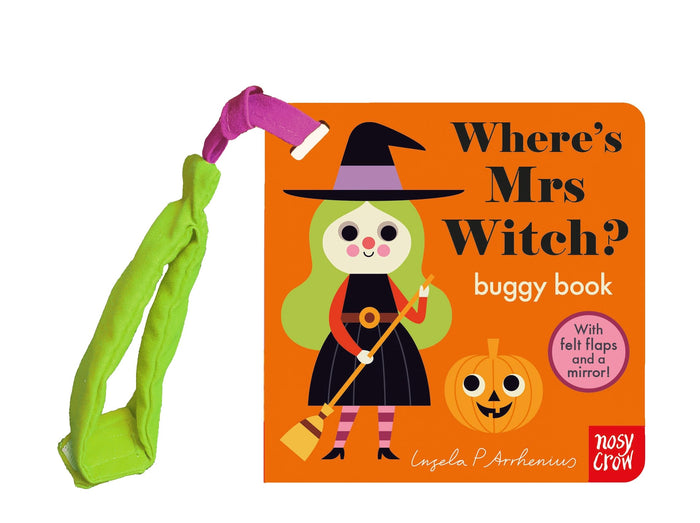 Where's Mrs Witch? (Felt Flaps) - Board Book cover