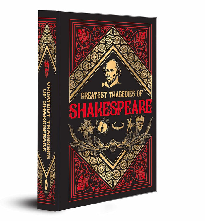 Greatest Tragedies of Shakespeare (Deluxe Hardbound Edition) by William Shakespeare - Hardcover cover