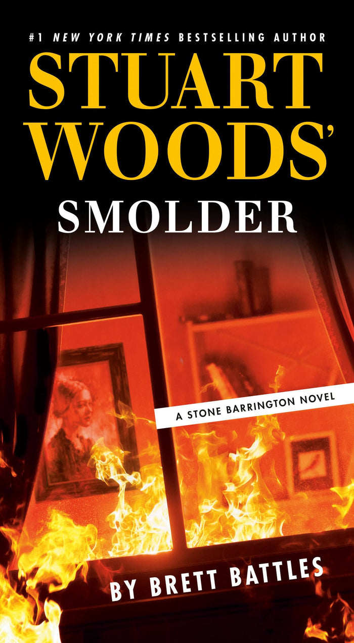 Stuart Woods' Smolder (A Stone Barrington Novel) by Brett Battles - Paperback cover