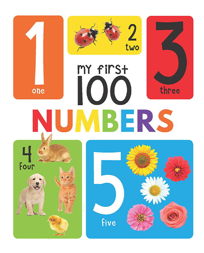 My First 100 Numbers: Padded Board Books by Wonder House Books - Board Book cover