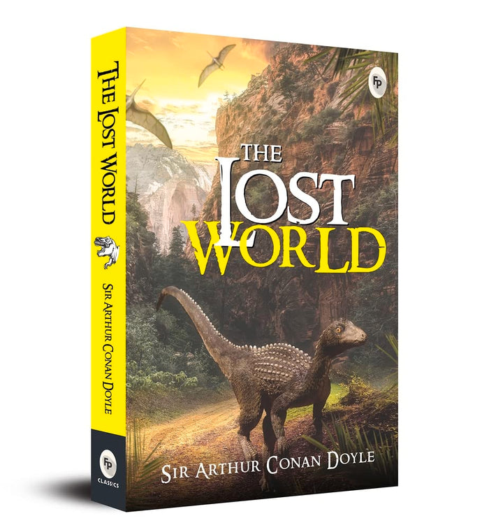 Lost World, The (Fingerprint! Classics) by Sir Arthur Conan Doyle - Paperback cover