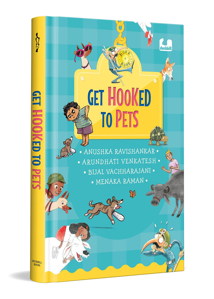 Get Hooked to Pets: A 4 in 1 Gorgeously Illustrated Book on Pets | Giftable Hardback Edition | Ages 5+ (Hook Books) - Paperback cover