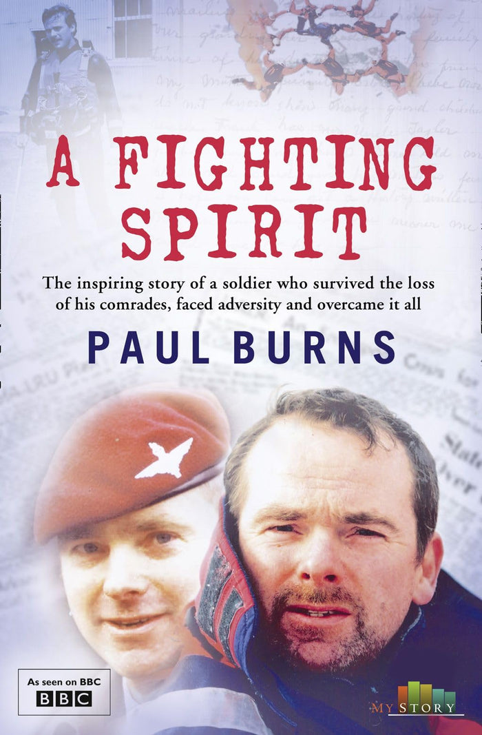 A Fighting Spirit (My Story) by Paul Burns - Paperback cover