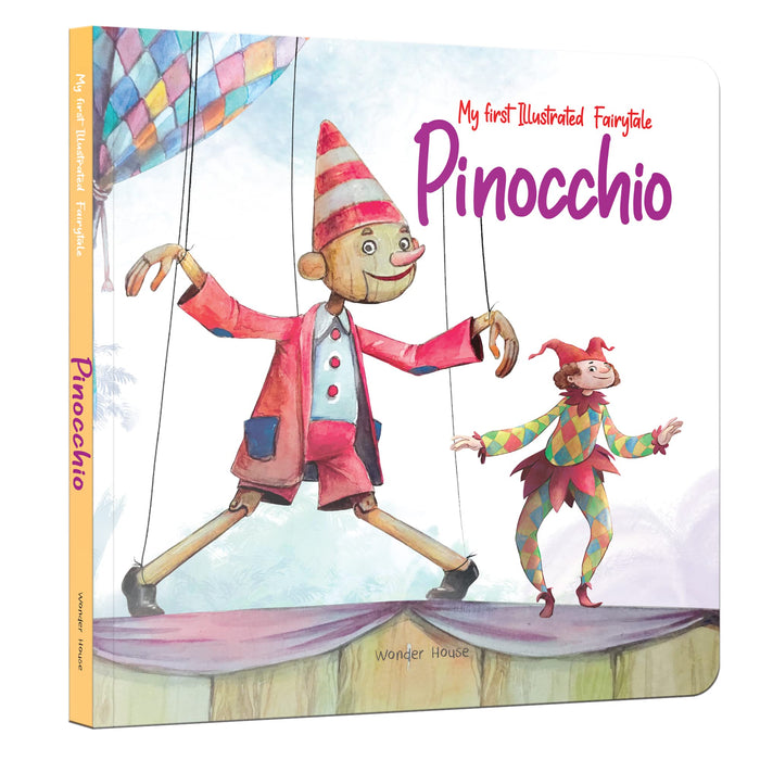 My first Illustrated Fairytale Board Book - Pinocchio Board Book (My First Fairytales) by Wonder House Books - Board Book cover