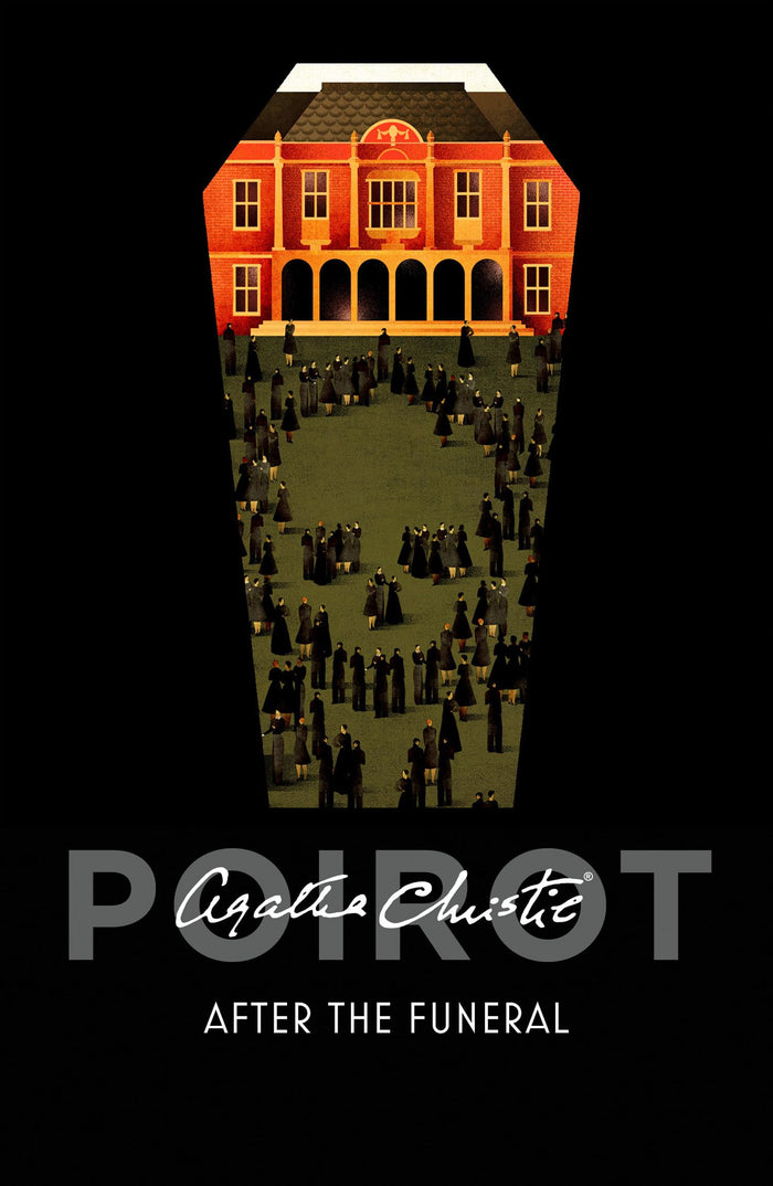 Poirot - After the Funeral by Agatha Christie - Paperback cover