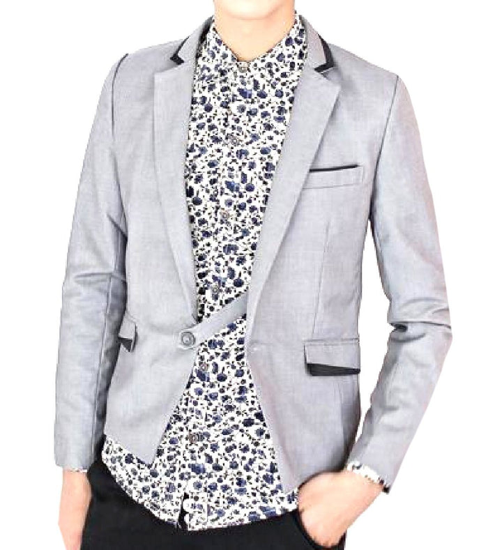 Zago Men Cotton Blend Center Vent Unique Relaxed-Fit Welt Jacket Light Grey M by Neeta Kolhatkar - Paperback cover