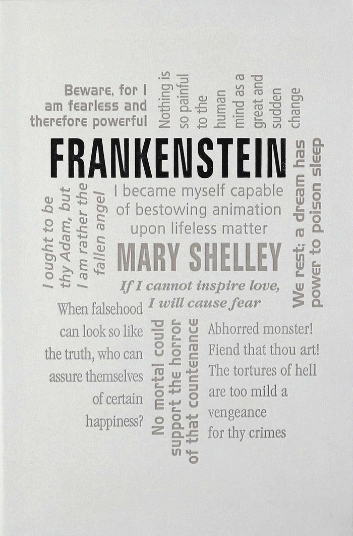 Frankenstein (Word Cloud Classics) by Mary Shelley - Paperback cover
