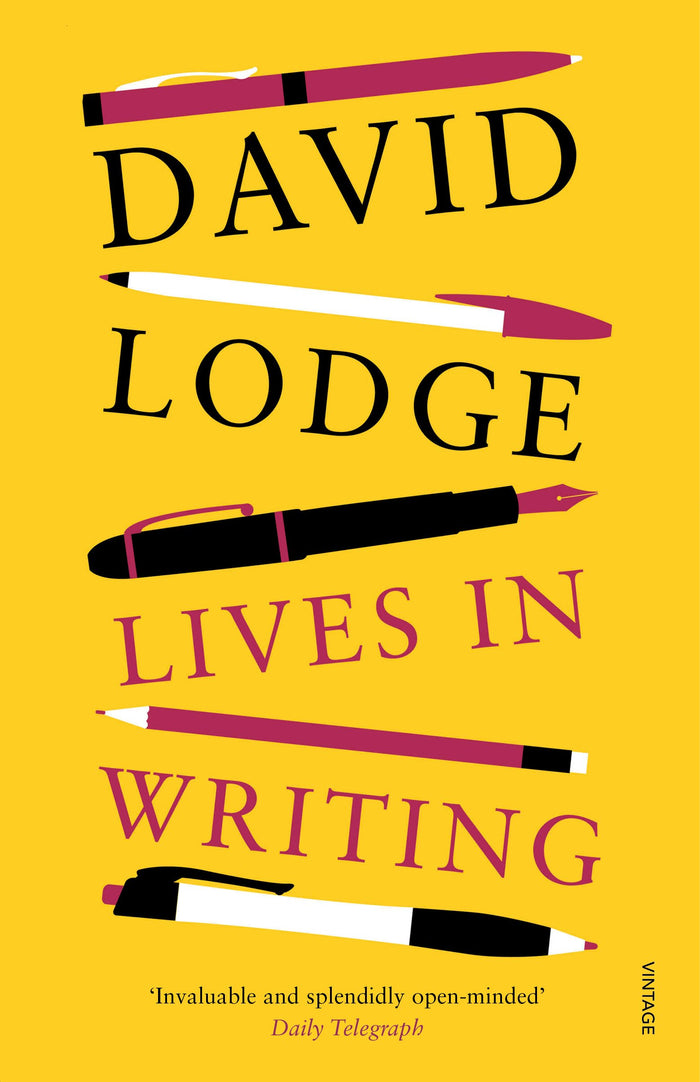 Lives in Writing by David Lodge - Paperback cover