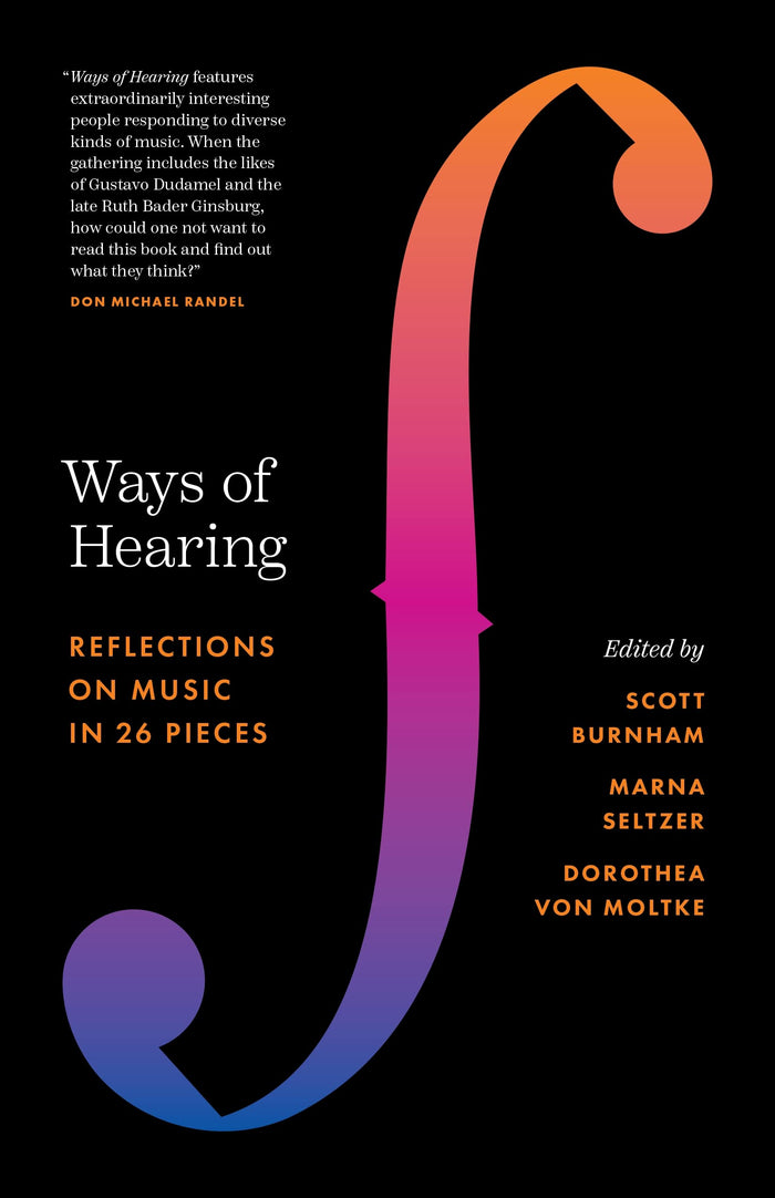 Ways of Hearing: Reflections on Music in 26 Pieces - Paperback cover
