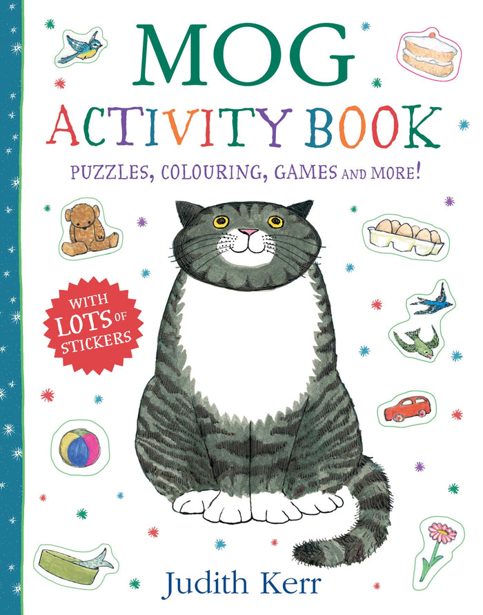 Mog Activity Book: A fun-filled classic children’s activity book featuring Mog - as seen on TV in the beloved Channel 4 Christmas animation! by Judith Kerr - Paperback cover