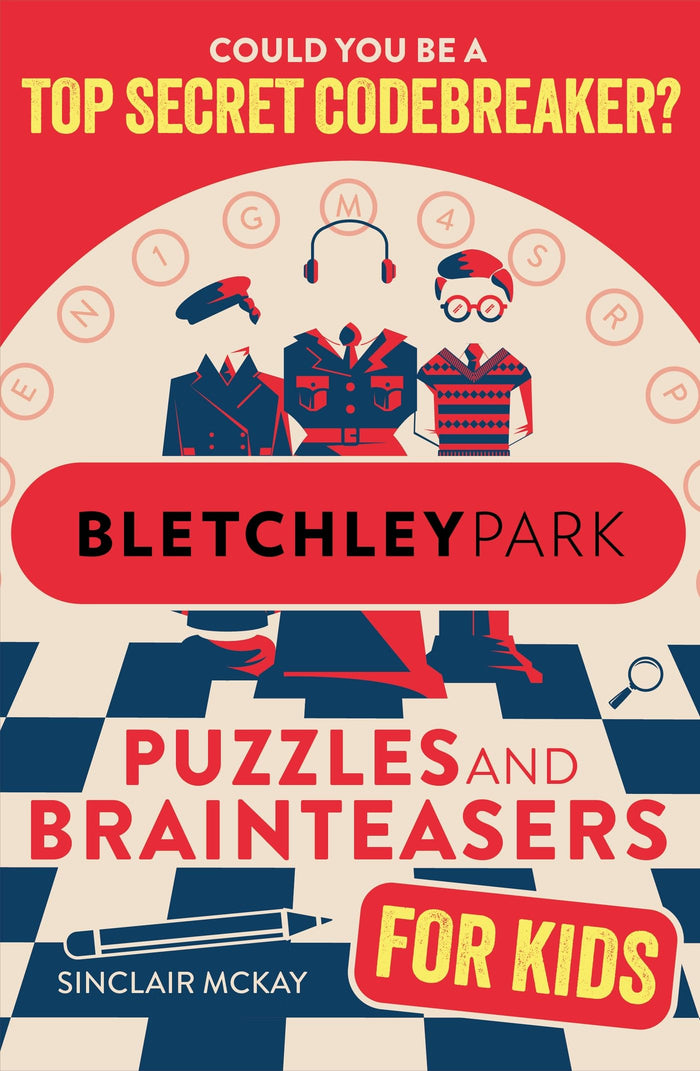 Wren Rook Bletchley Park Puzzles and Brainteasers Could YOU be a top secret codebreaker? (Childrens Edition). by Sinclair McKay - Paperback cover