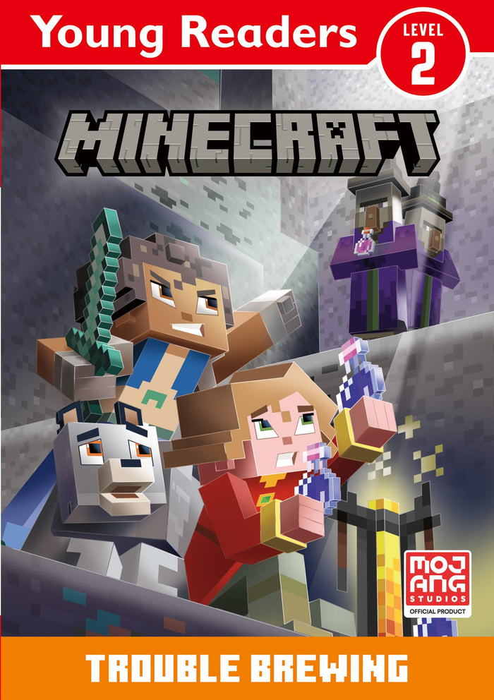 Minecraft Young Readers: Trouble Brewing by Mojang AB - Paperback cover