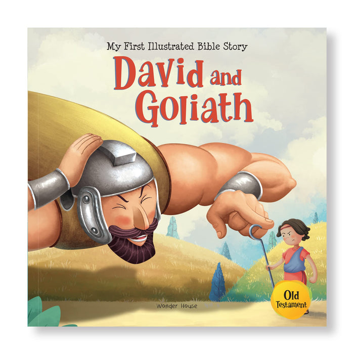 My First Illustrated Bible Story: David and Goliath (My First Bible Stories) by Wonder House Books - Paperback cover