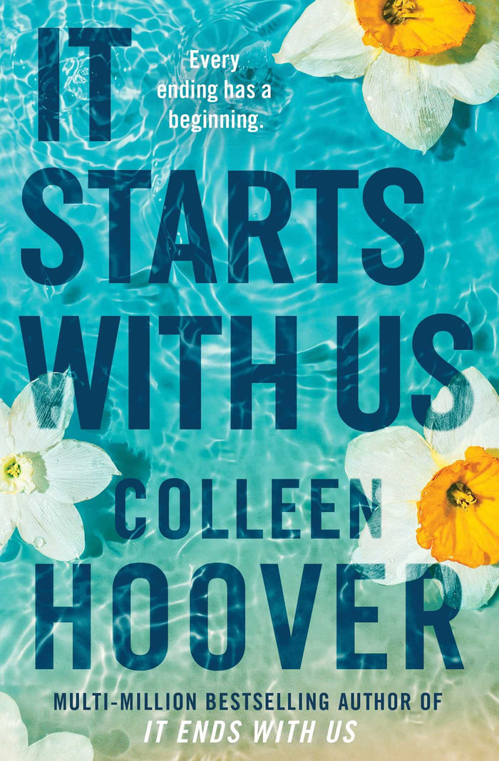 It starts with us by Colleen Hoover - Paperback cover