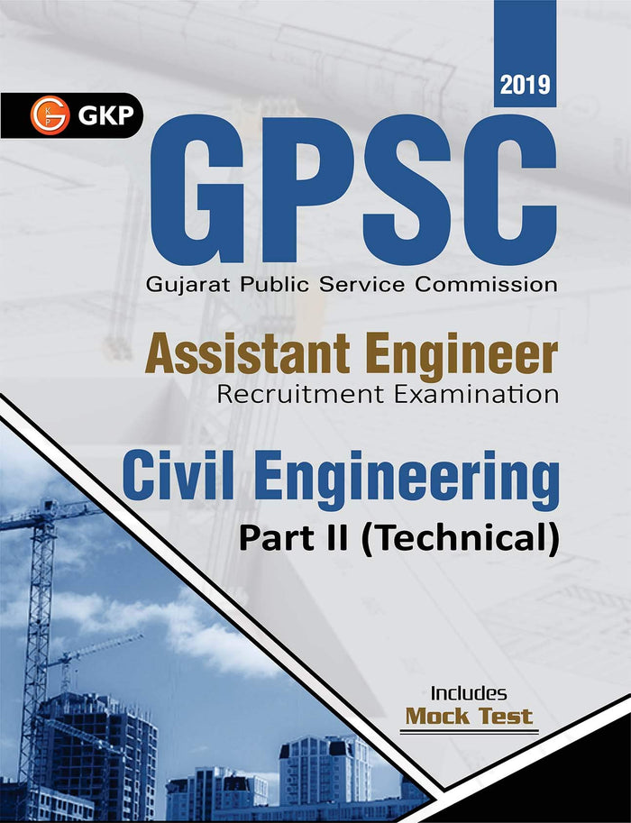 GPSC 2019 Civil Engineering (Preliminary) Assistant Engineer Recruitment Examination by GKP - Paperback cover