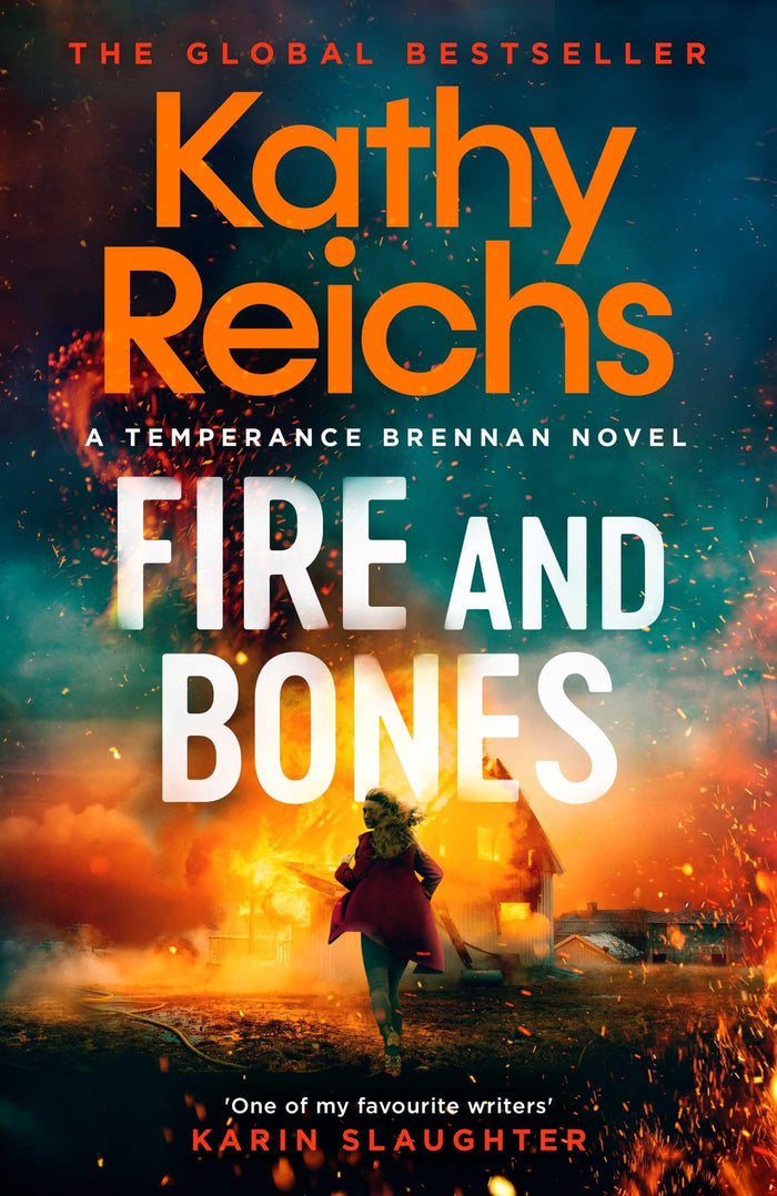 Simon Schuster FIRE AND BONES TR. by Kathy Reichs - Paperback cover