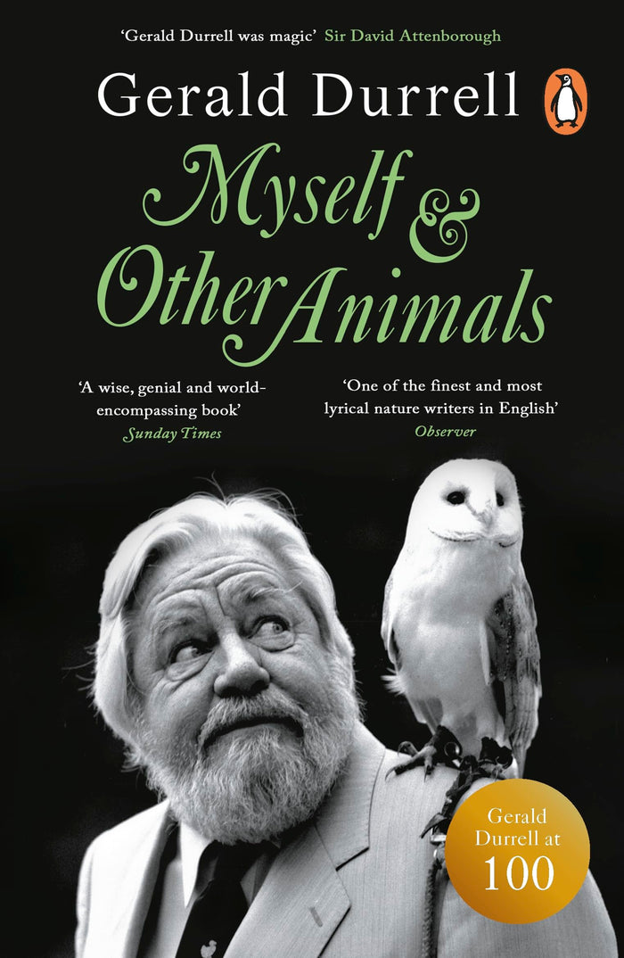 Myself and Other Animals by Gerald Durrell - Paperback cover