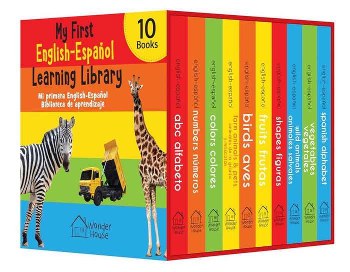 My First English - Español Learning Library (Mi Primea English - Español Learning Library) (Spanish Edition) by Wonder House Books - Board Book cover