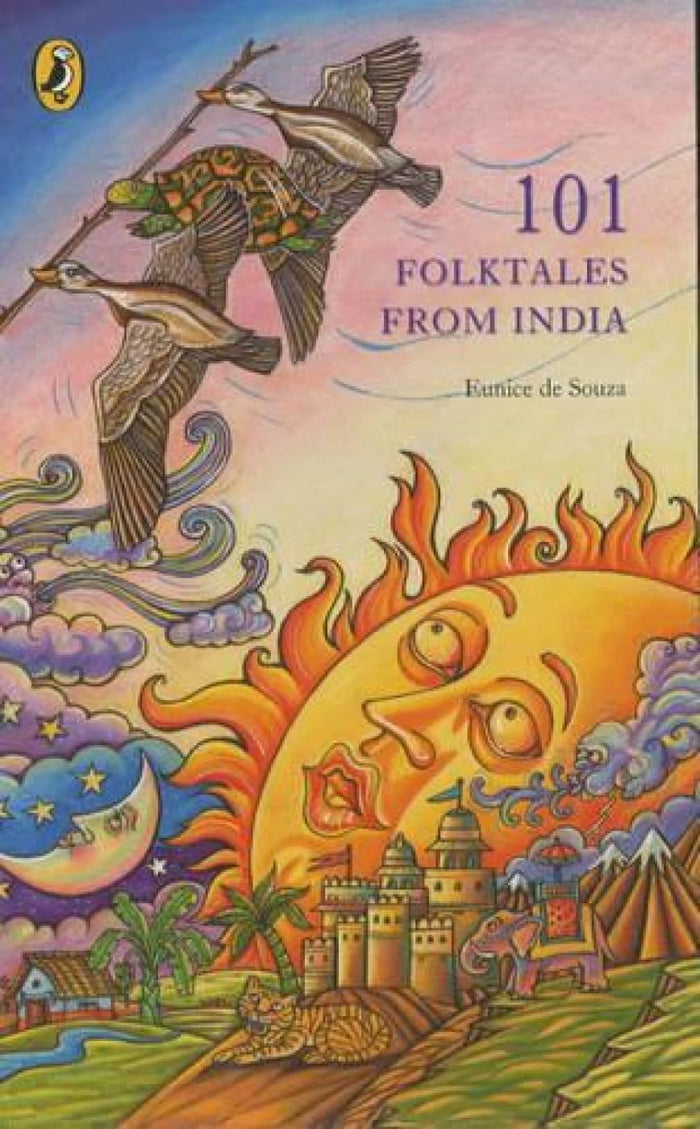 One Hundred and One Folktales from India by Eunice de Souza - Hardcover cover