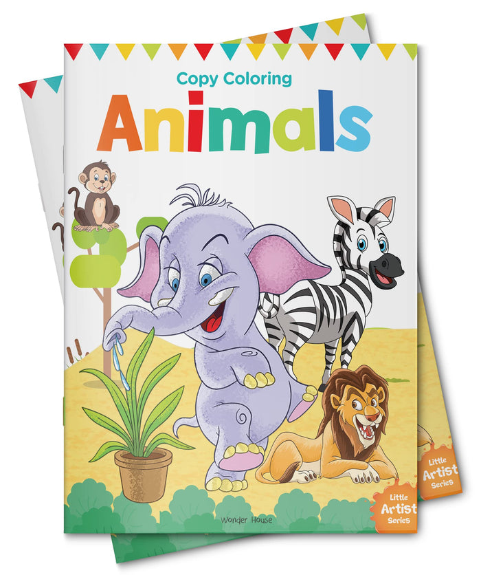 Animals (Little Artist Series) by Wonder House Books - Hardcover cover