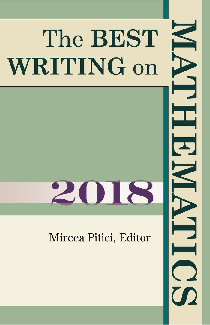 The Best Writing on Mathematics 2018 - Paperback cover
