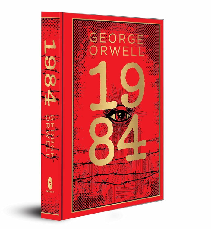 1984 (Deluxe Hardbound Edition) by George Orwell - Hardcover cover
