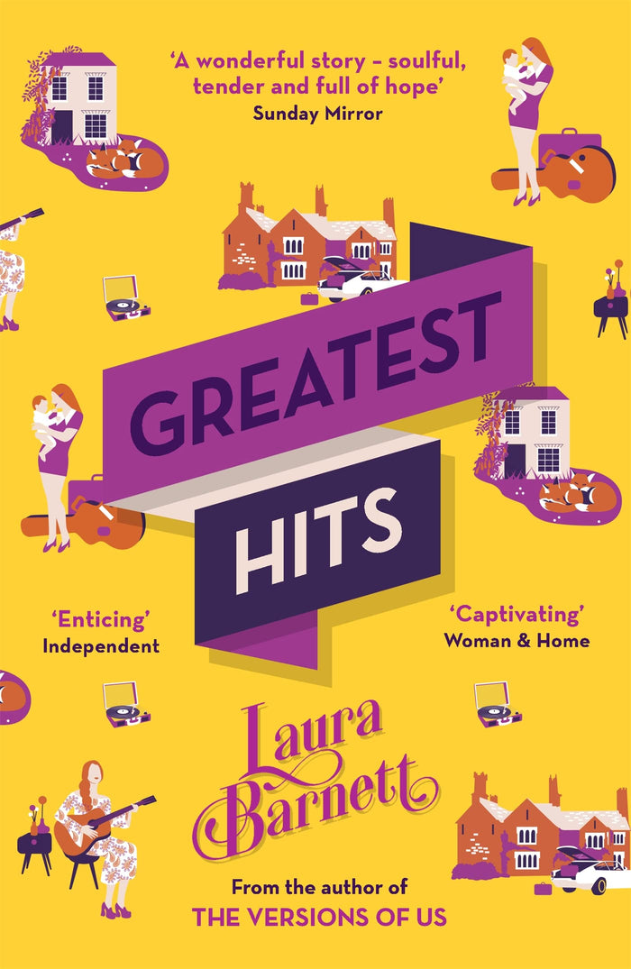 Greatest Hits by Laura Barnett - Paperback cover