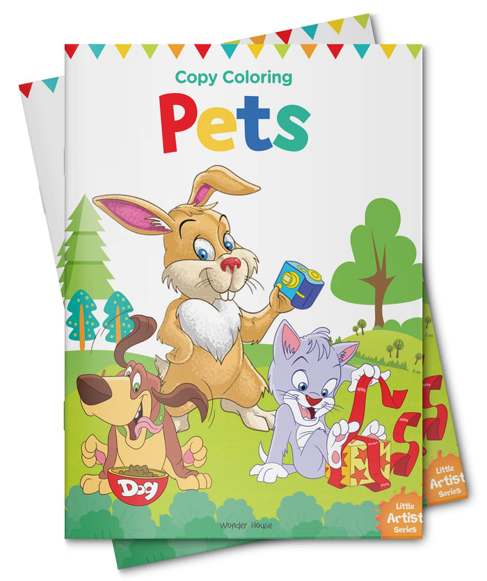 Pets (Little Artist Series) by Wonder House Books - Paperback cover