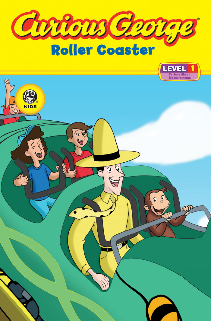 Curious George Roller Coaster by H. A. Rey - Paperback cover