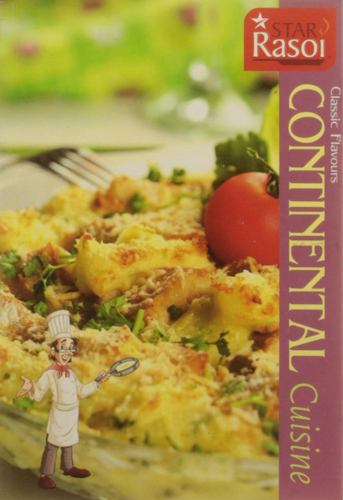 Continental Cuisine by Star Rasoi - Paperback cover