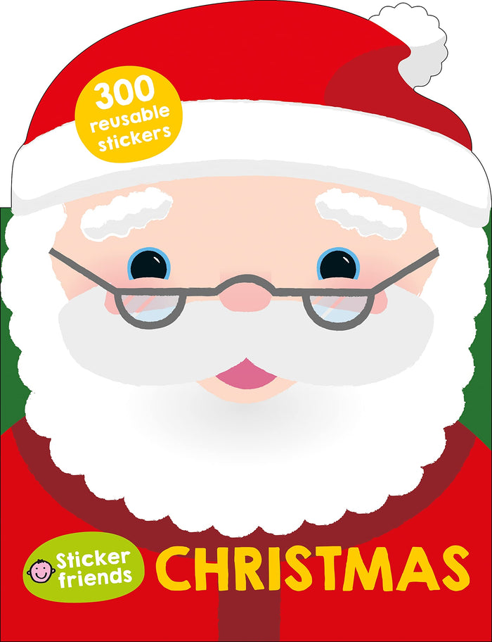 Sticker Friends: Christmas: Over 300 Reusable Stickers by Roger Priddy - Paperback cover