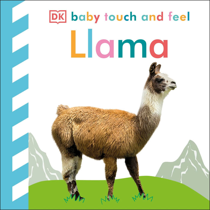 Baby Touch and Feel Llama by DK - Board Book cover