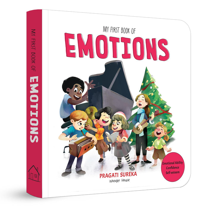 My First Book of Emotions by Wonder House Books - Board Book cover