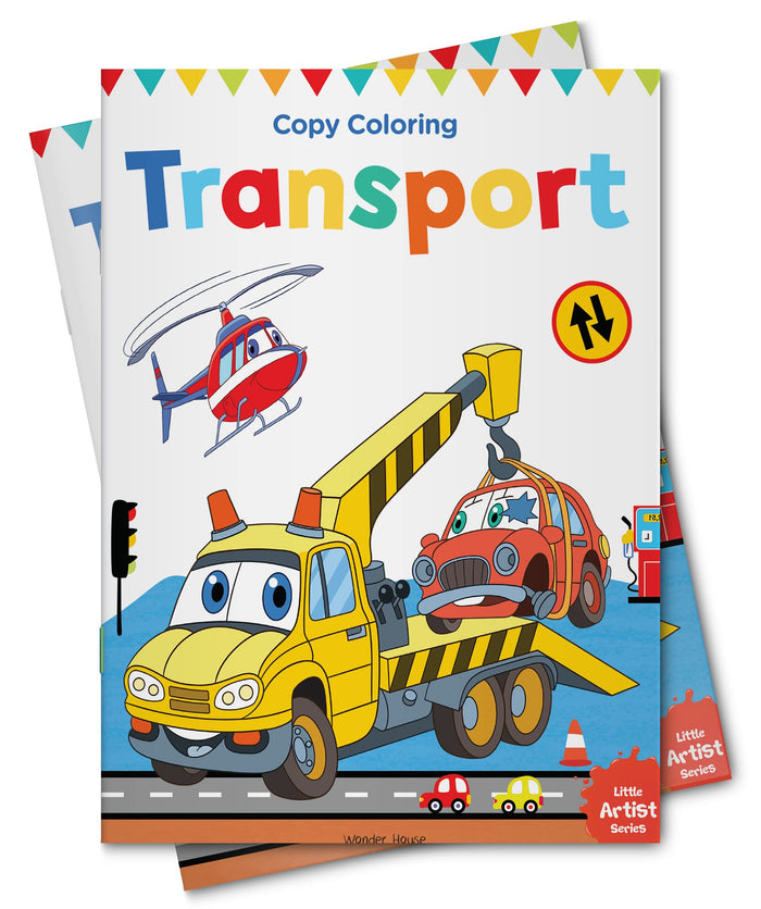 Transport (Little Artist Series) by Wonder House Books - Paperback cover