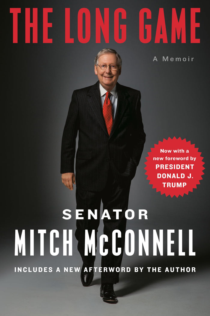 The Long Game: A Memoir by Mitch McConnell - Paperback cover
