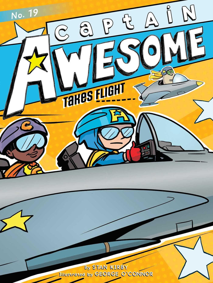 Captain Awesome Takes Flight (19) by Stan Kirby - Paperback cover