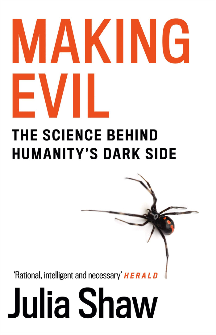 Making Evil by Julia Shaw - Paperback cover