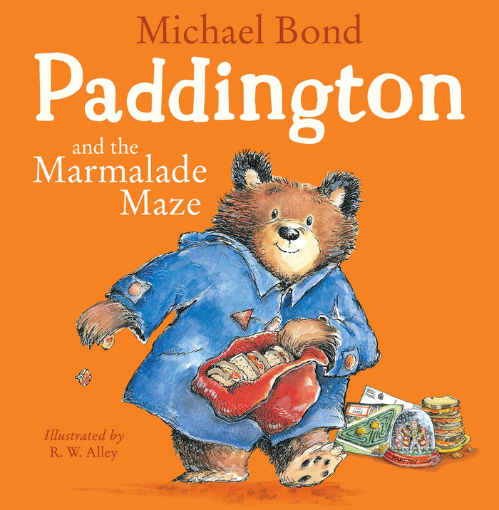 Paddington and the Marmalade Maze by Michael Bond - Paperback cover