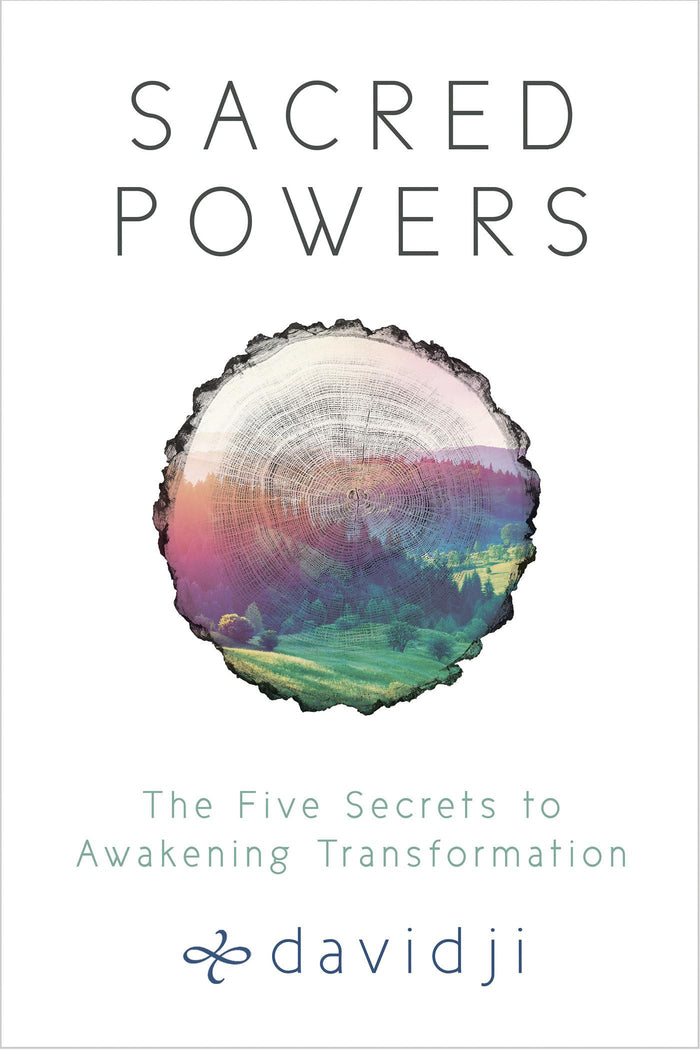 Sacred Powers: The Five Secrets to Awakening Transformation by Davidji - Paperback cover