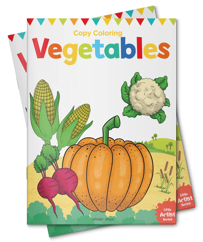 Vegetables (Little Artist Series) by Wonder House Books - Paperback cover
