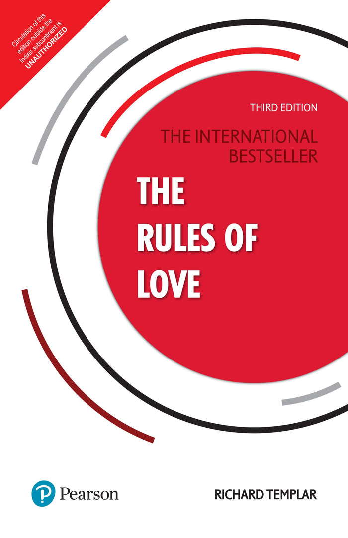 Rules Of Love by Richard Templar - Paperback cover