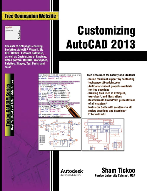 Customizing AutoCAD 2013 by Cadcim Technologies - Paperback cover