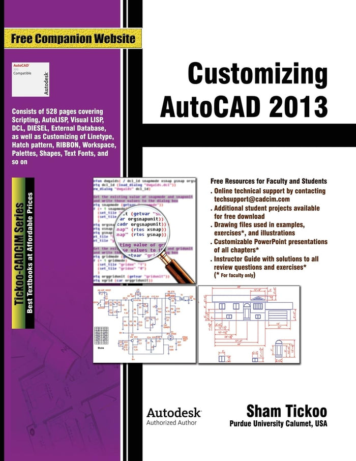 Customizing AutoCAD 2013 by Cadcim Technologies - Paperback cover