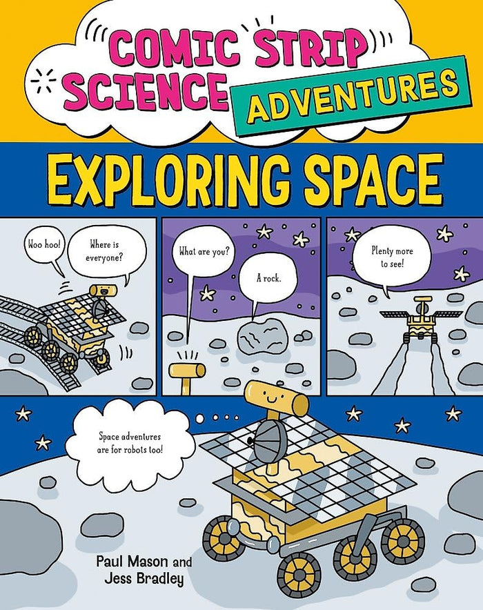 Comic Strip Science Adventures: Exploring Space by Paul Mason - Paperback cover