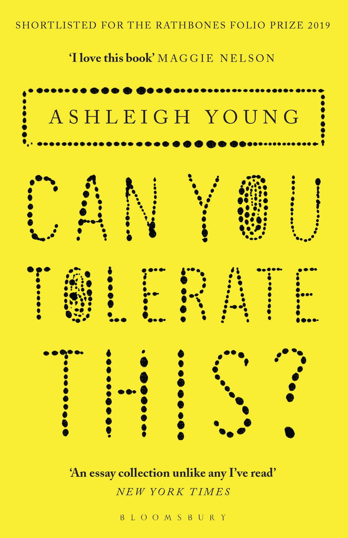 Can You Tolerate This? by Ashleigh Young - Paperback cover